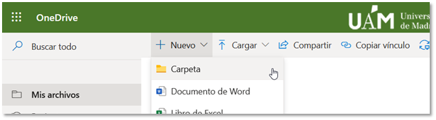 tijeras Seguro bombilla DemoMoodle: Cómo subir archivos a OneDrive