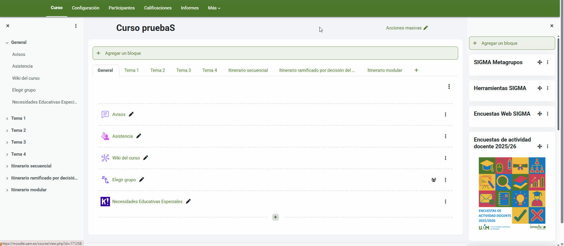 Hacer una copia de seguridad de solo una actividad