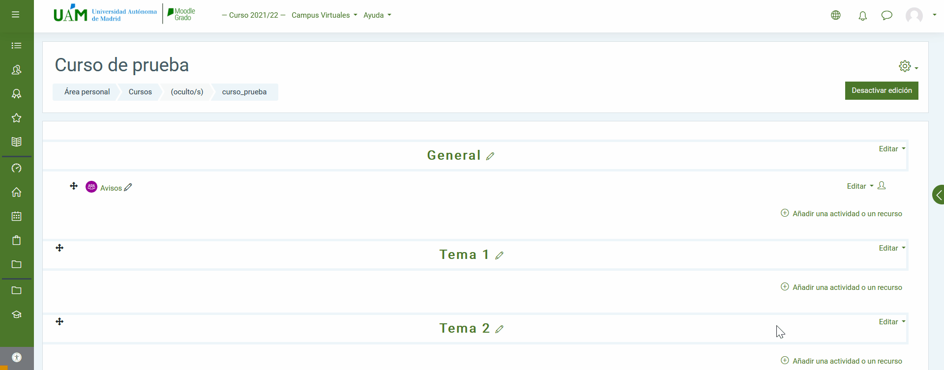 Añadir URL