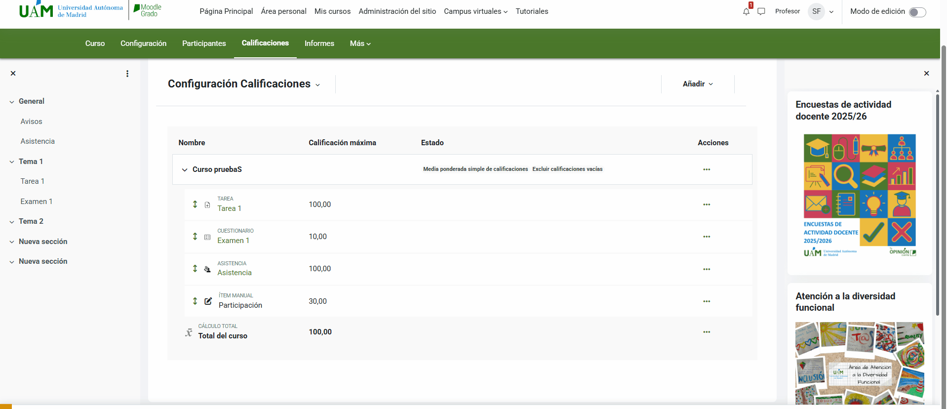 Pulsa en los 3 puntos y luego en editar categoría