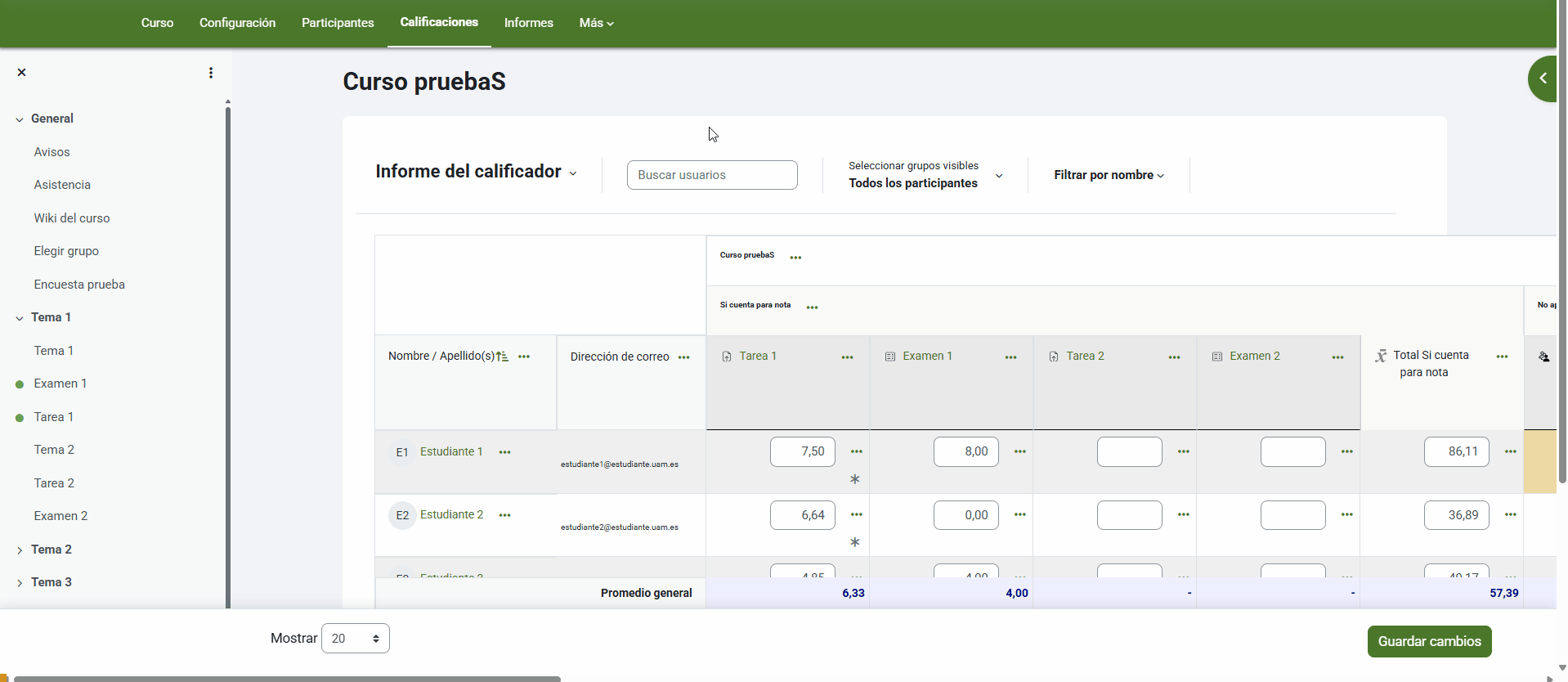 Cómo crear una categoría en Moodle