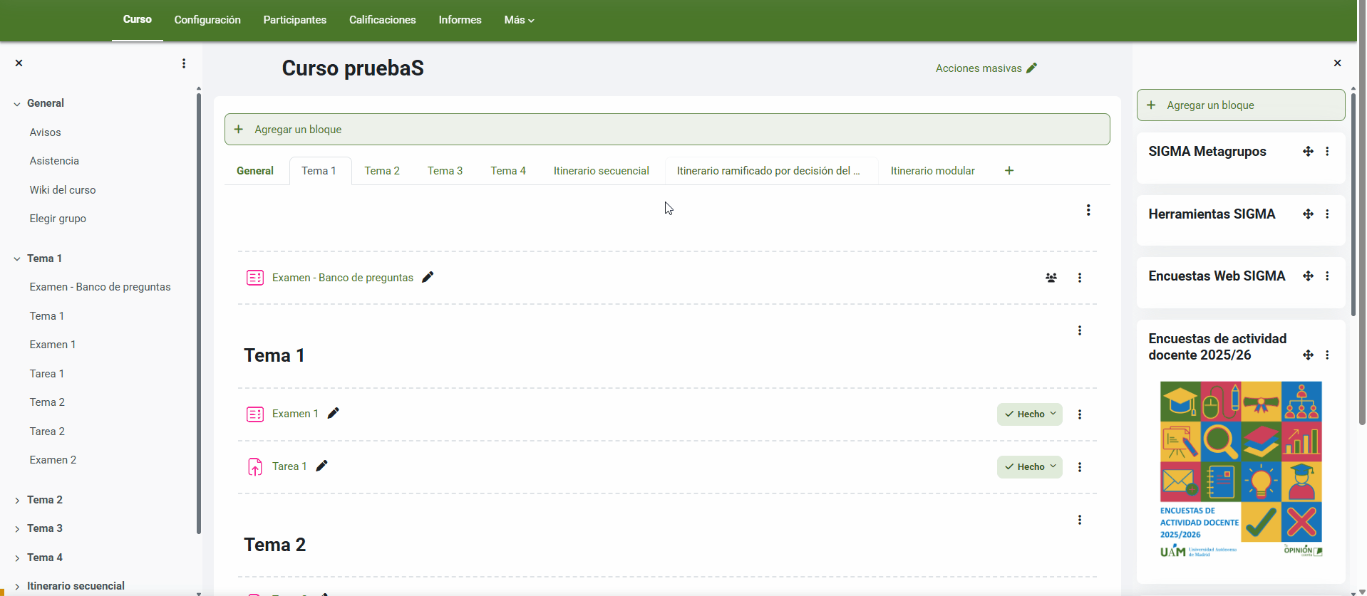 Cómo calificar una pregunta de un cuestionario