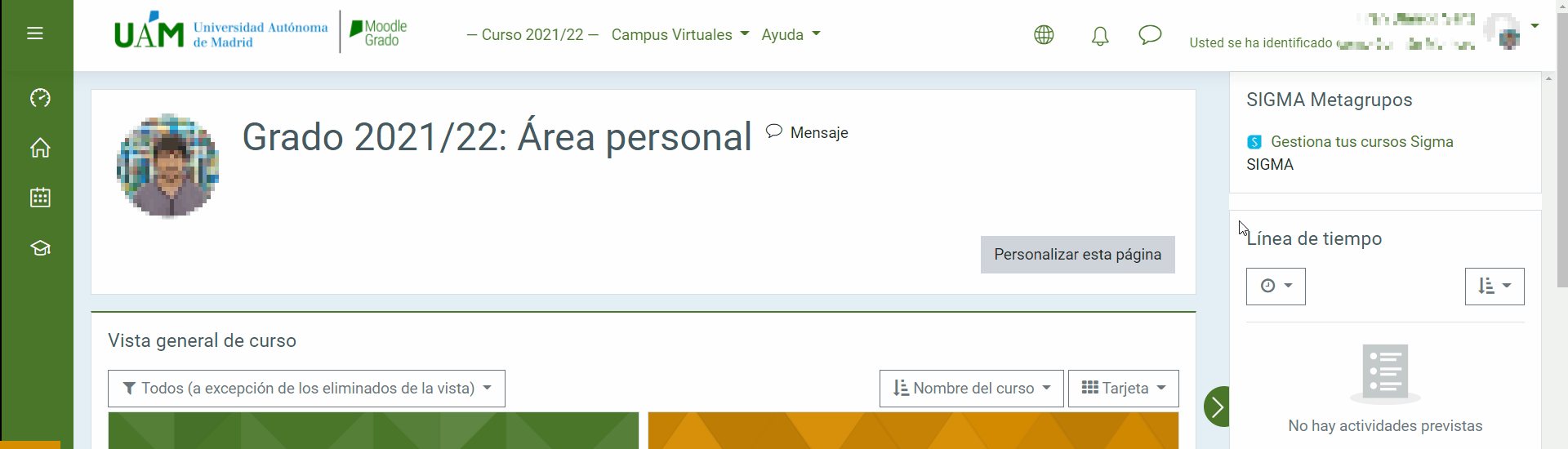 Accedemos las herramientas Sigma para crear el metagrupo