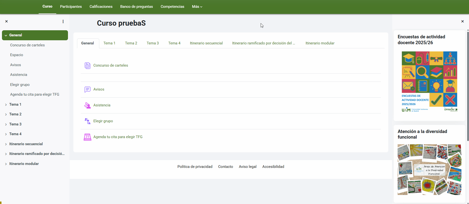 Perspectiva del estudiante mientras añade una entrada a la base de datos