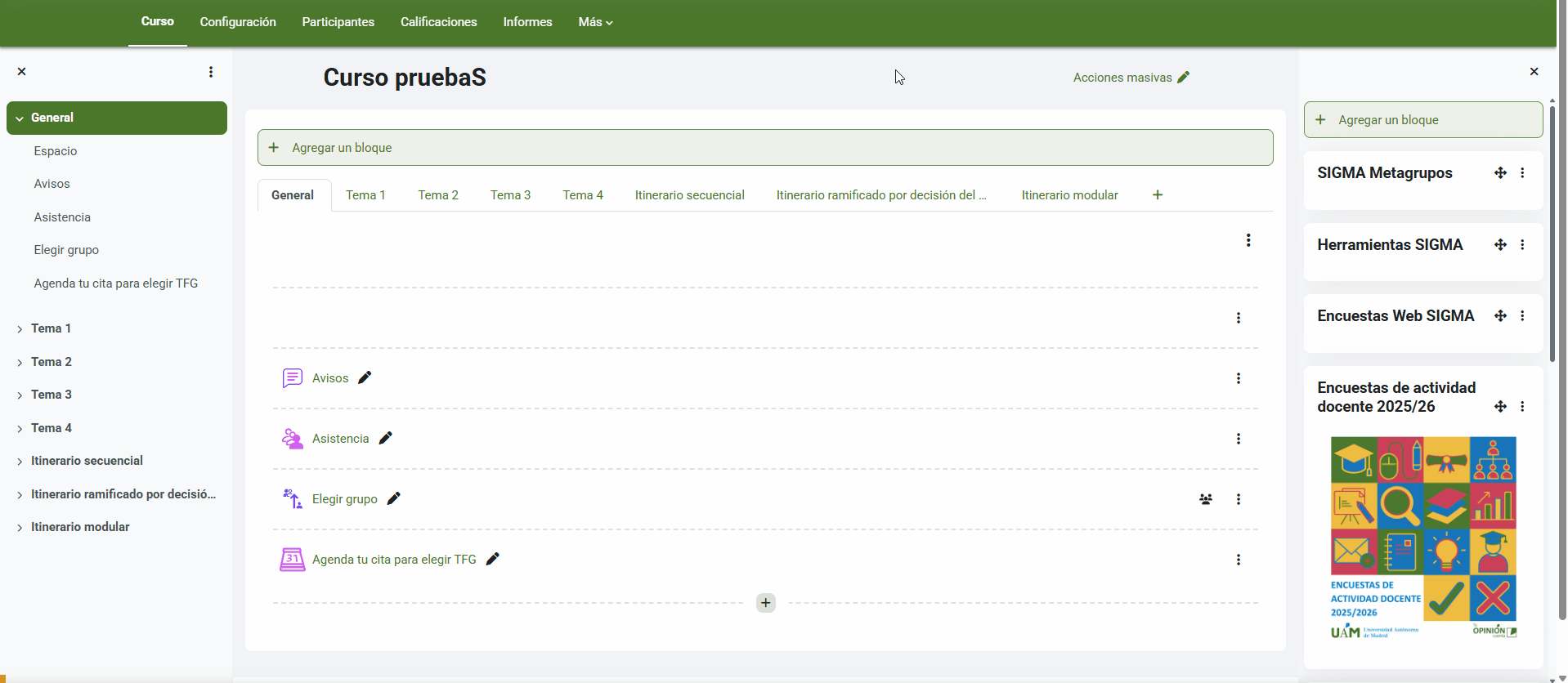 Cómo añadir una actividad tipo Glosario a Moodle